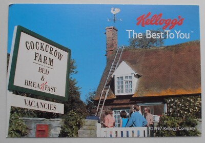 Kellogg's Cockcrow Farm Postkarte
