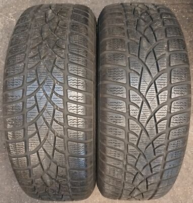 2 x Dunlop SP Winter Sport 3D * DSST RSC 225/60 R17 99H M+S RA5257 Winter Tyres