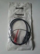 Pomona 3787-C-24 50 Ohm BNC (M) to Mini-Grabber Clips 24" Cable
