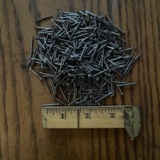 3/4 In. x 17 Ga. Wire Nails 1/4 Lb In Old Box Holland Tack USA Free Shipping