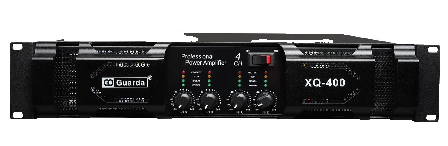4 amplificadores de audio profesional