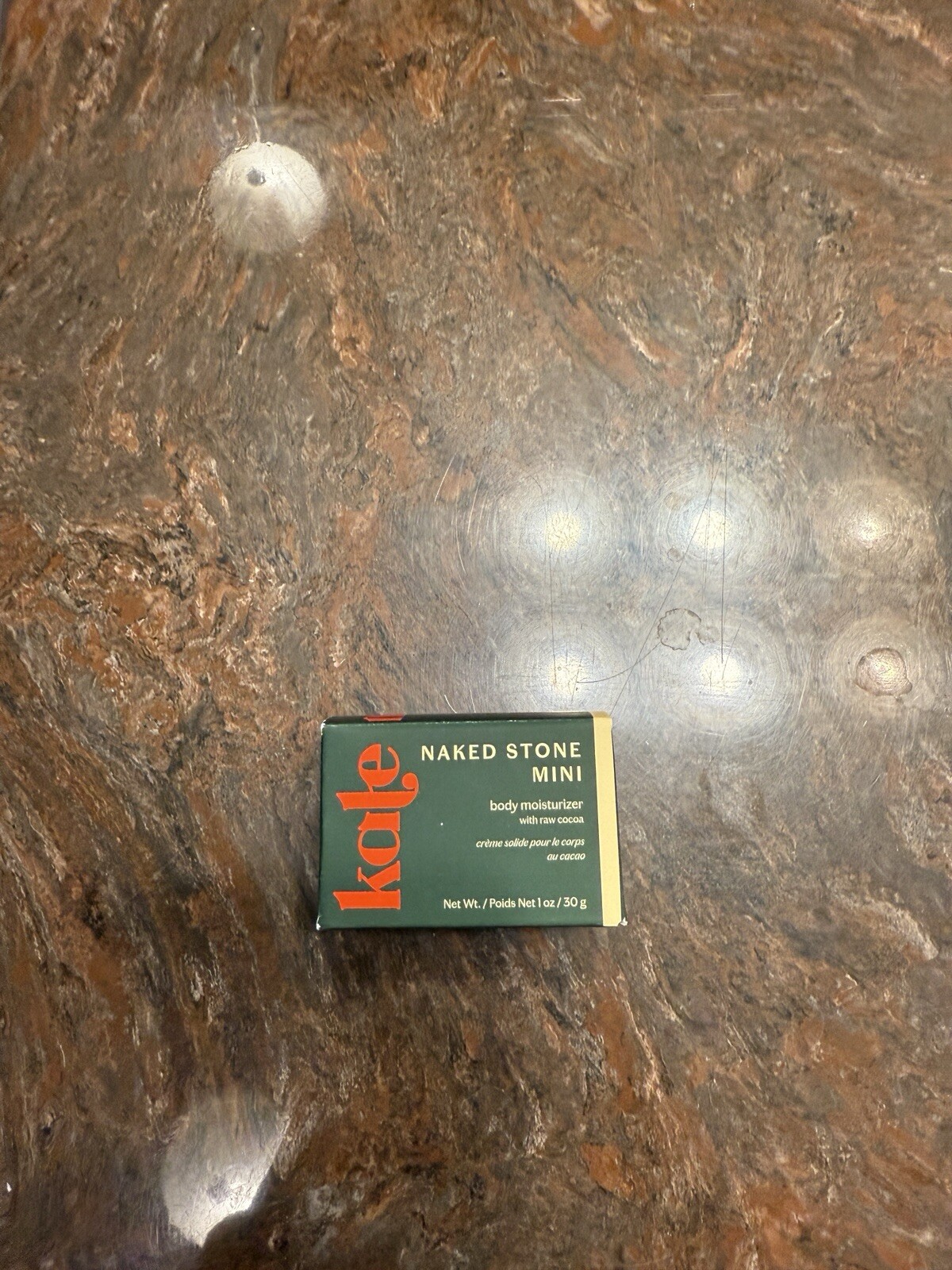 Kate McLeod  Breathe Stone Solid Body Moisturizer - MINI 1 Oz/ 30g