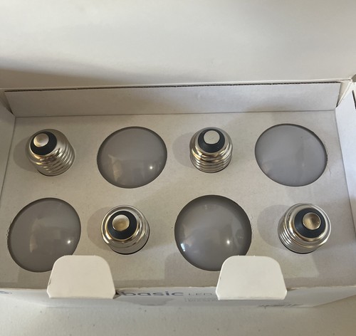 8 GE 60-Watt A19 Frosted White Soft White LED Light Bulbs - 720 Lumens - NEW - Picture 5 of 5