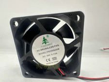 1PCS FONSONING FSY60S24M DC24V 0.13A 2-wire Inverter Cooling Fan 60 25 MM