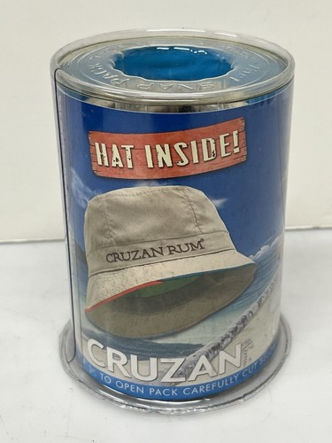 CRUZAN RUM BUCKET HAT CAP Khaki New In Original Packaging
