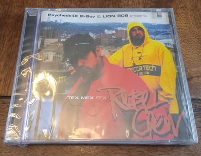 Psychedelix B-Boy & Lion 808 Presents Rebel Crew - Tex Mex EFX - US CD Album (M)