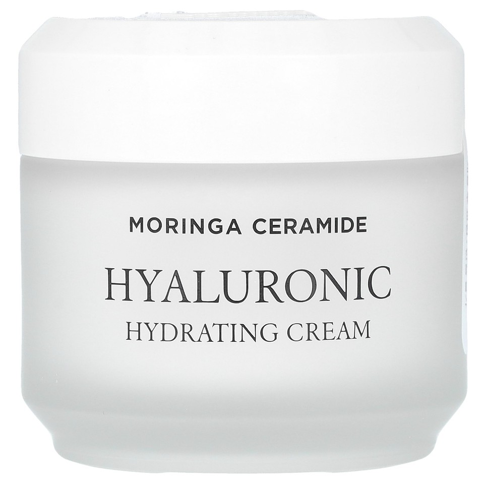 Moringa Ceramide, Hyaluronic Hydrating Cream, 1.69 fl oz (50 ml)
