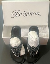 String femme Brighton Anju noir perles. Taille 6M. Neuf dans sa boîte. MARP 172 $ Must L@@K