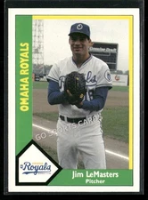 1990 CMC AAA/ProCards A & AA Jim LeMasters #180 RC Rookie