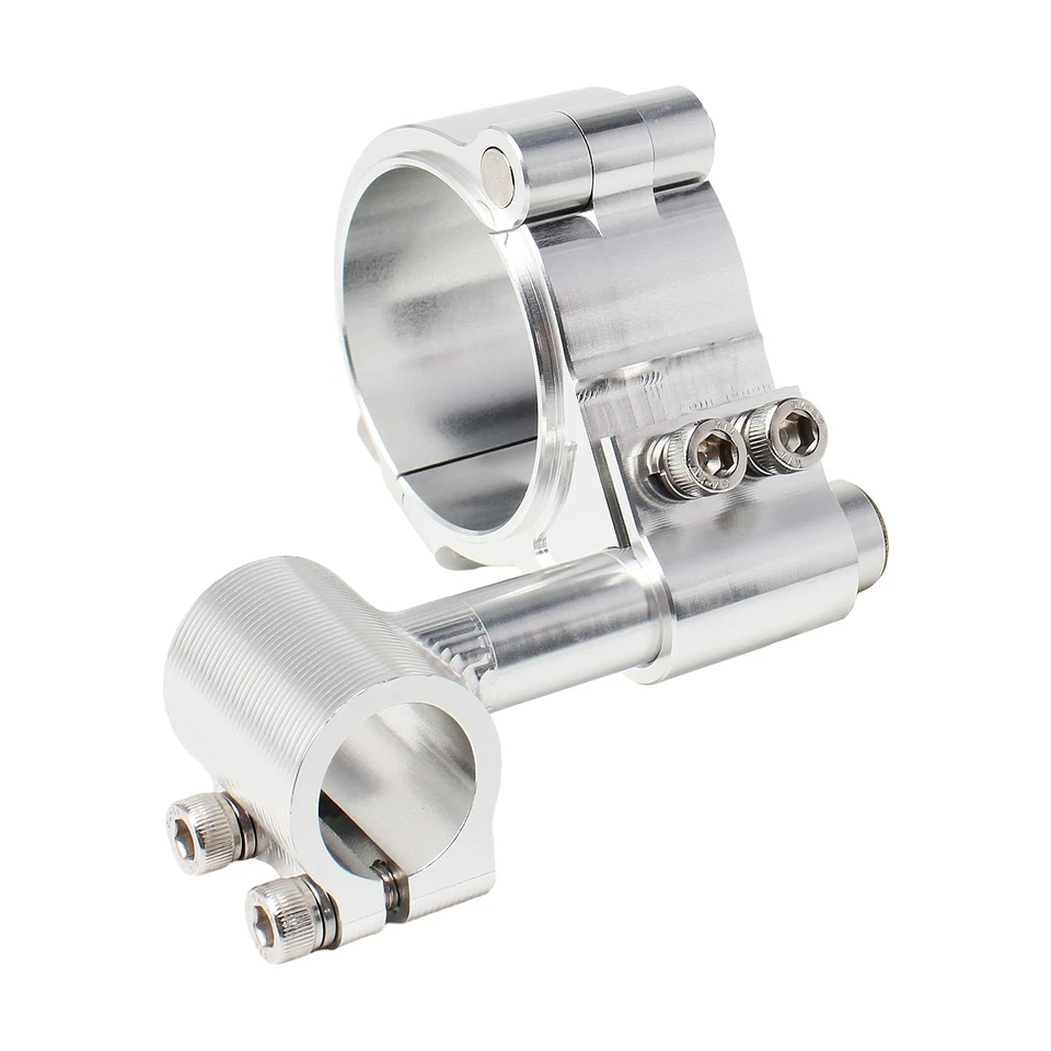 50mm Clip On Handlebars For YAMAHA R1 R6 MT-07 XJR1200 XVS400 XVS400 Tracer 900 - Image 4 of 4