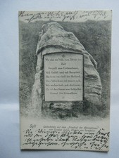 Ansichtskarte Sylt 1907 Gedenkstein Friedhof der Heimatlosen