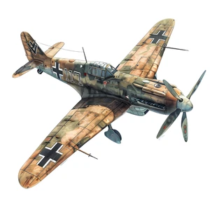 Military World War Planes Fighter Jet Bomber Aeroplane Self Adhesive Sticker