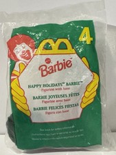 McDonald's Happy Holidays Barbie 4 1996 Sealed Meal Toys