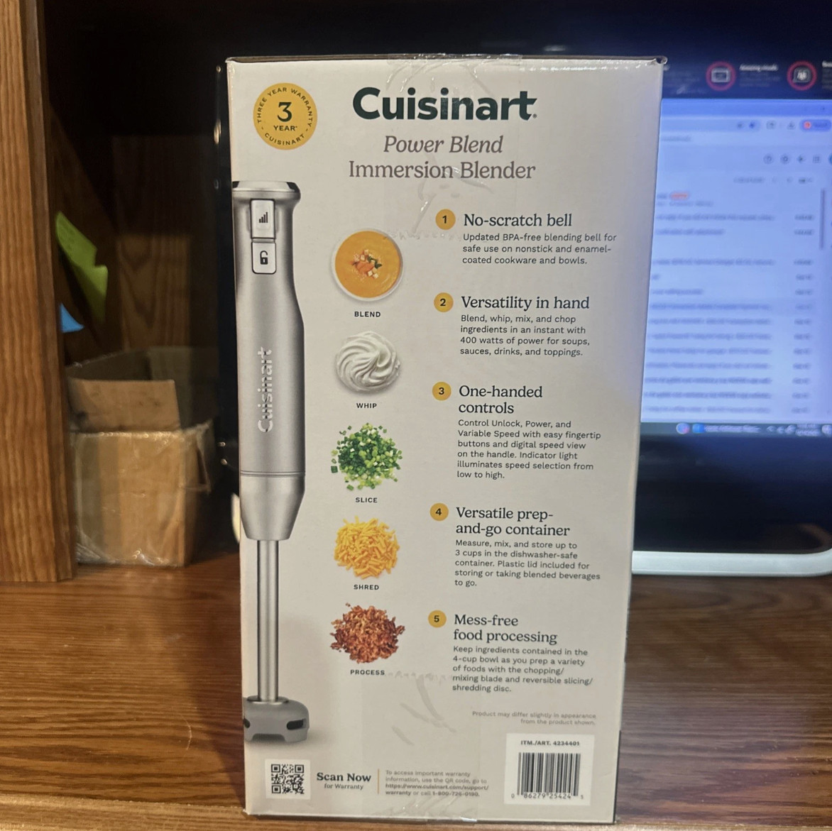 Cuisinart power blend Immersion blender w/ Accessories