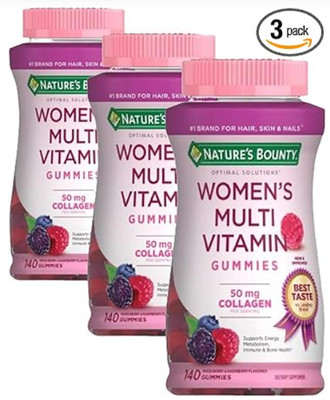 Nature's Bounty Optimal Solutions Women's Multivitamin - 140 Gummies