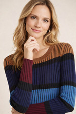 Anthropologie DOLAN LEFT COAST Lorna midi knit BODYCON ribbed sweater Dress sz S