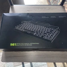 Wireless Typewriter Hotswappable Mechanical Keyboard Taiahiro ML-981-RETRO NEW