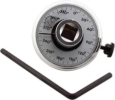 25424 1/2 Inch Torque Angle Gauge, Meter for Precision Angular Tightening, 360 D