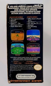 1989 oval seal Action Set complete in box original Nintendo NES