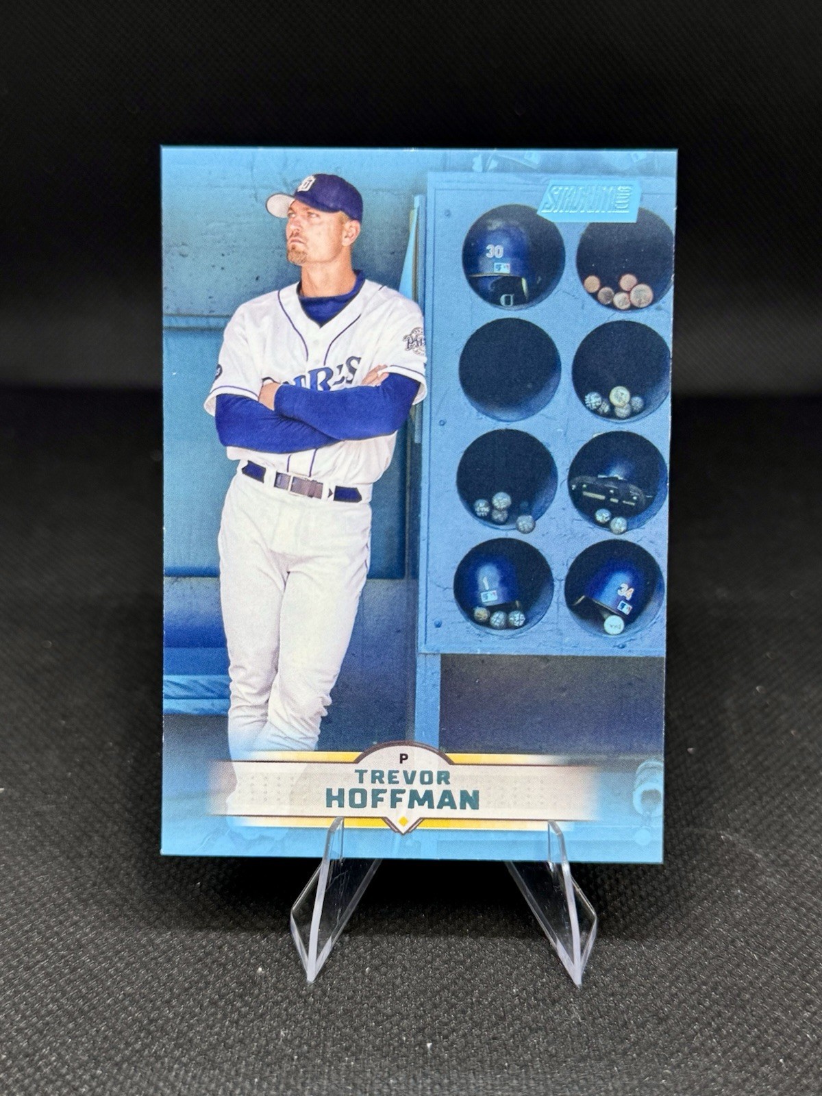 2025 Topps Stadium Club Trevor Hoffman #192 Light Blue Parallel Padres