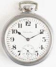 Antique Hamilton 16s 17j 972 OF Pocket Watch Runs!