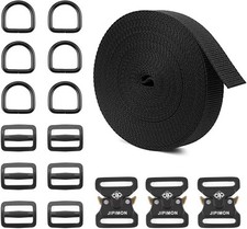 Nylon Strap, 1 Inch Webbing Strap 1"- 3 yards, 3 Yards