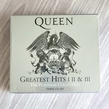 New Sealed Queen Greatest Hits I, II III: The Platinum Edition 3-CD Boxed Set