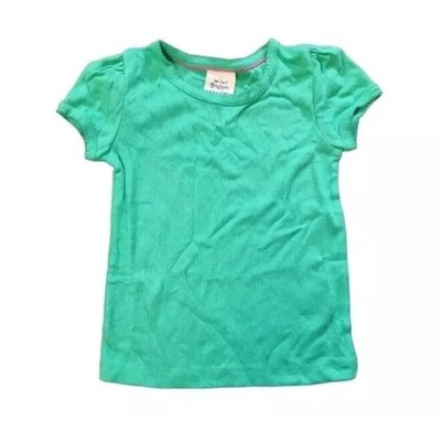 Mini Boden Mädchen grünes kurzärmliges T-Shirt Alter 4/5 Jahre REF CL18