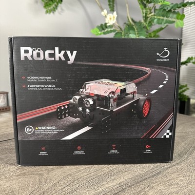 WhalesBot Rocky Coding & Remote Control Robot Kit for Kids 8-16, programming