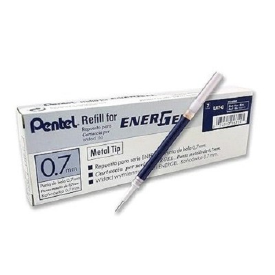 20 * Pentel EnerGel BL417 Roller Gel Stift & Minen nur Minen