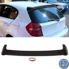 Black Fits BMW 1 Series E81 E87 Roof Boot Spoiler M Performance Style Gloss New