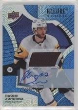 2021-22 Upper Deck Allure Rookies Blue Line Jersey 36/75 Radim Zohorna Auto 0r0m
