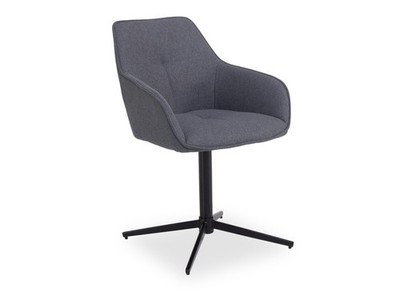 casa NOVA Armlehnstuhl RORY BHT 57x85x57 cm grau
