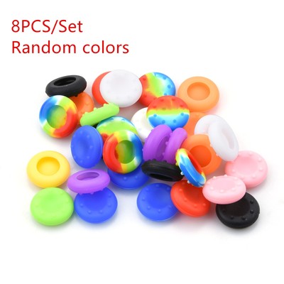 8Pack Controller Gel Analogue Thumb Grip Stick Caps For PS4/PS3 Xbox 360/ One