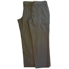 2 PACK - Red Kap Mens Charcoal Grey Industrial Cargo Work Pants PT88CH 40x34