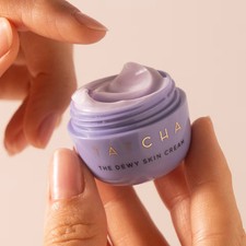 Tatcha The Dewy Skin Cream Plumping  Hydrating Refillable Moisturizer 0.34 oz 