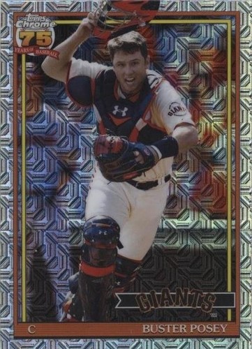 2026 Topps Series 1 Buster Posey 1991 Autograph Gold /50 SP Giants