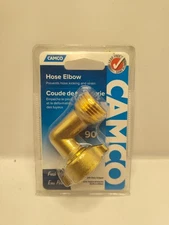 90DEGREE BRASS HOME GARDEN INTACK HOSE ELBOW RV WATER FAUCET CONNECTOR STRAIN RV
