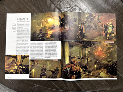 2010 Killzone 3 PREVIEW 2 Page Game Print Ad/Poster Retro Video Game art