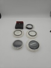 Lot Of 5 Camera Lens Filters UV Polarizer Diffusion Quantaray 52mm 55mm