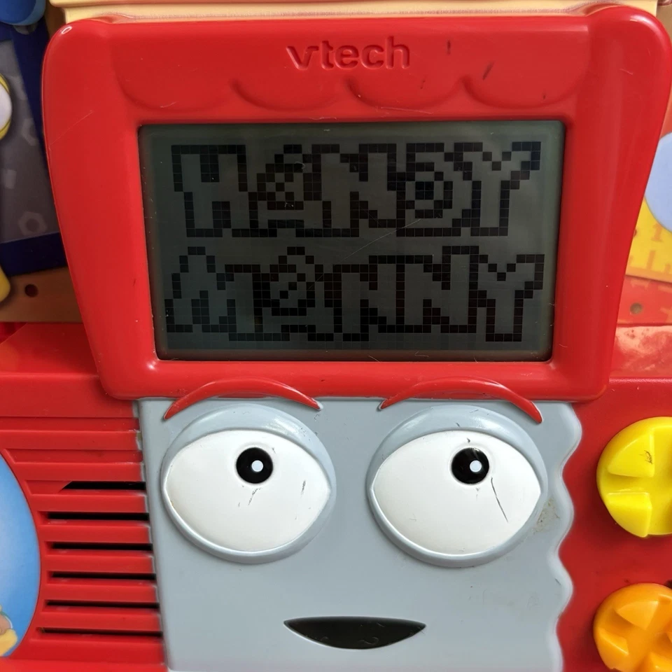Vtech Disney Handy Manny Interactive Learning Laptop English & Spanish Tools - Image 3 of 4