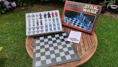 Star Wars Chess 3D Schach Spiel á la carte Vintage 1999 -komplett und neuwertig-