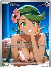 LoveangelGames-Season 2- Custom Card- Waifu Universe- Mallow Poke Nights