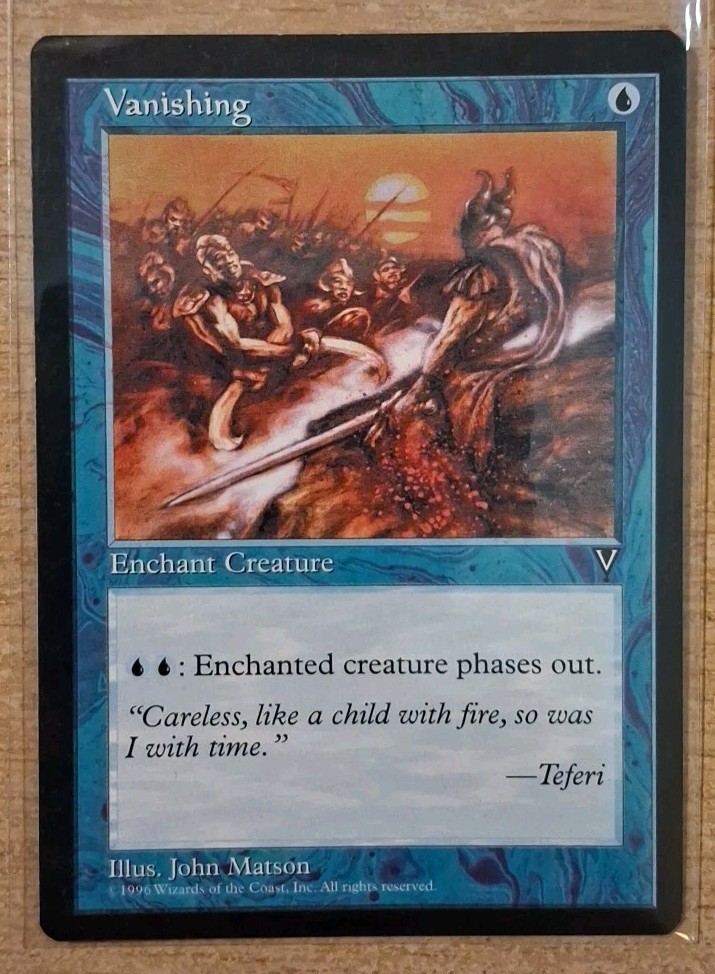 1997 MAGIC THE GATHERING VISIONS VANISHING TD25 