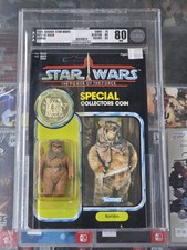 Vintage Kenner Star Wars ROMBA AFA 80  75 85 85  92 Back 1985 Last 17 POTF RARE