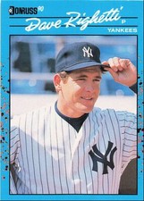 1990 Donruss Best of the AL Dave Righetti New York Yankees #136