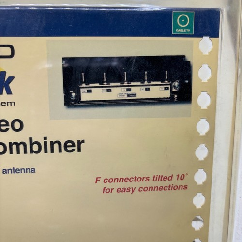 SQUARE D MULTI-LINK 4-WAY VIDEO SPLITTER/COMBINER, SDM14VS, 5-1000MHz BANDWIDTH⭐ - Picture 5 of 7