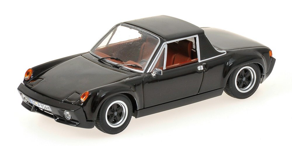 PORSCHE 916 1971 NOIR MINICHAMPS 1 43 PORSCHE 916 1971 NOIR MINICHAMPS 1 43