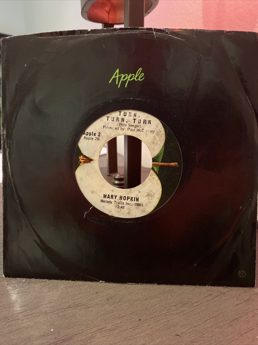 MARY HOPKIN Those were the Days Apple 2 Sung in French Super Rare