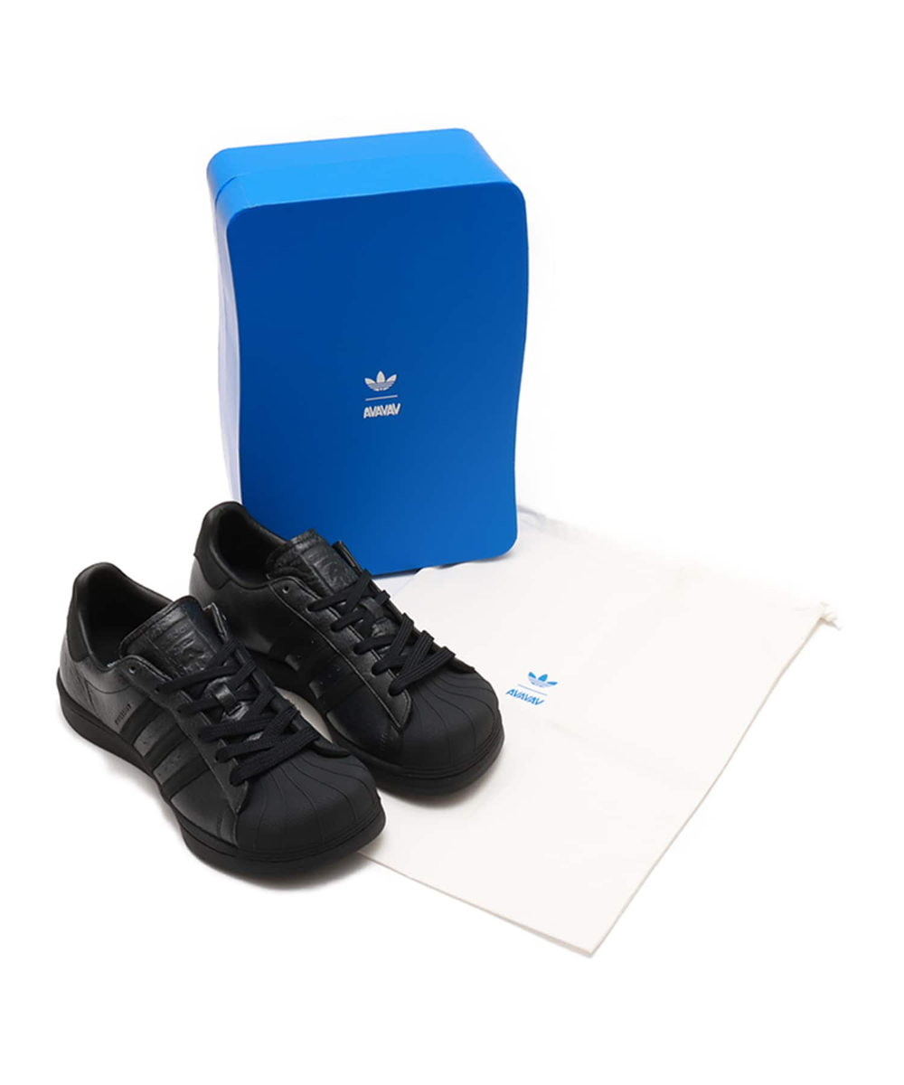 【adidas】AVAVAV SUPERSTAR MODIFIED スニーカー コアブラック ADIDAS X AVAVAV - Unisex SST Modified Superstar Sneakers